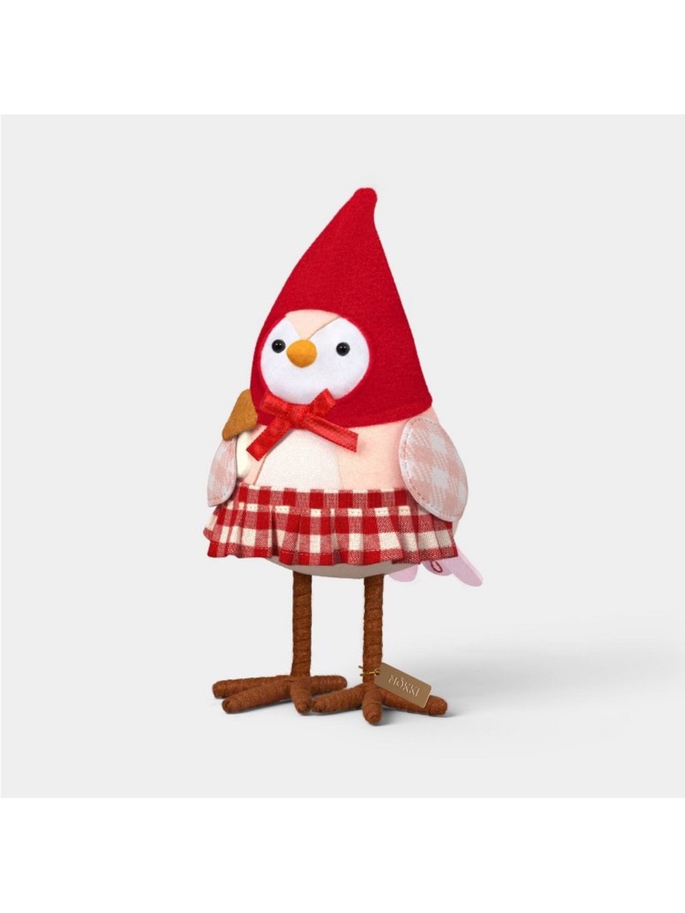 Target Featherly Friends ‘Mokki’ Christmas Holiday Feative Bird Plaid Skirt